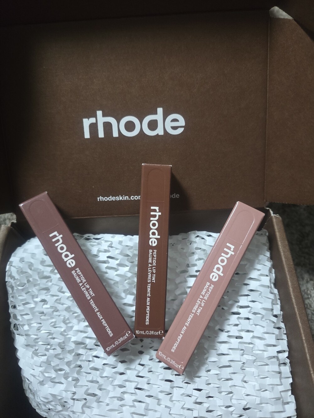 RHODE LIP TINT TRIO🔥 !! SOLD OUT !! 🔥 3 BUNDLE